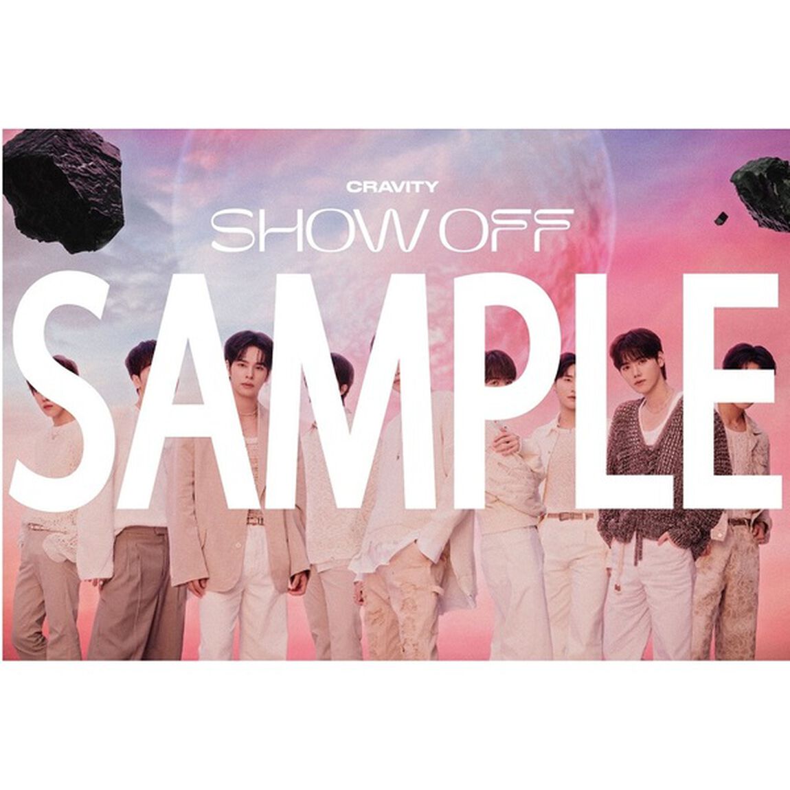 CRAVITY／SHOW OFF（初回限定盤／CD＋DVD）（セブンネット限定特典：特典ポストカード絵柄F）（CDシングル）