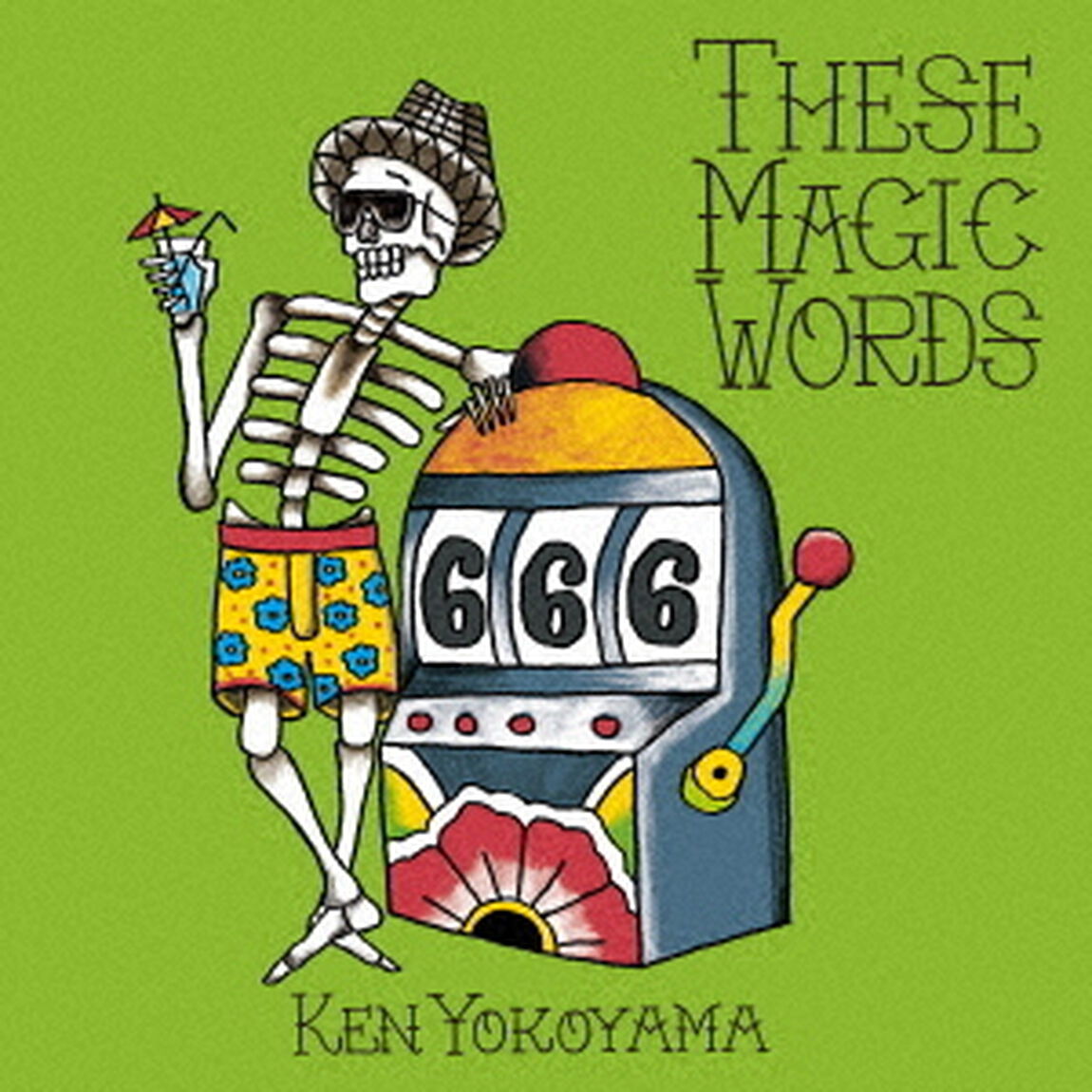 Ken Yokoyama／These Magic Words（初回盤／CD+DVD）（外付特典：B2ポスター）（CDシングル）