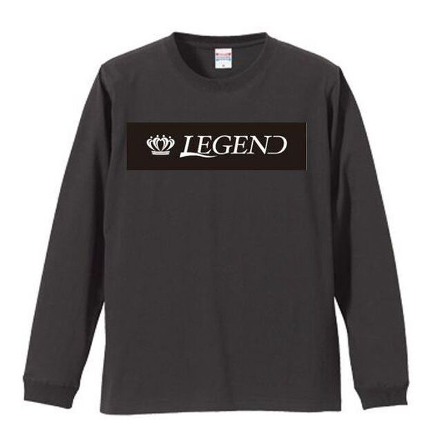 LEGEND ロゴロングTシャツブラック L（その他）