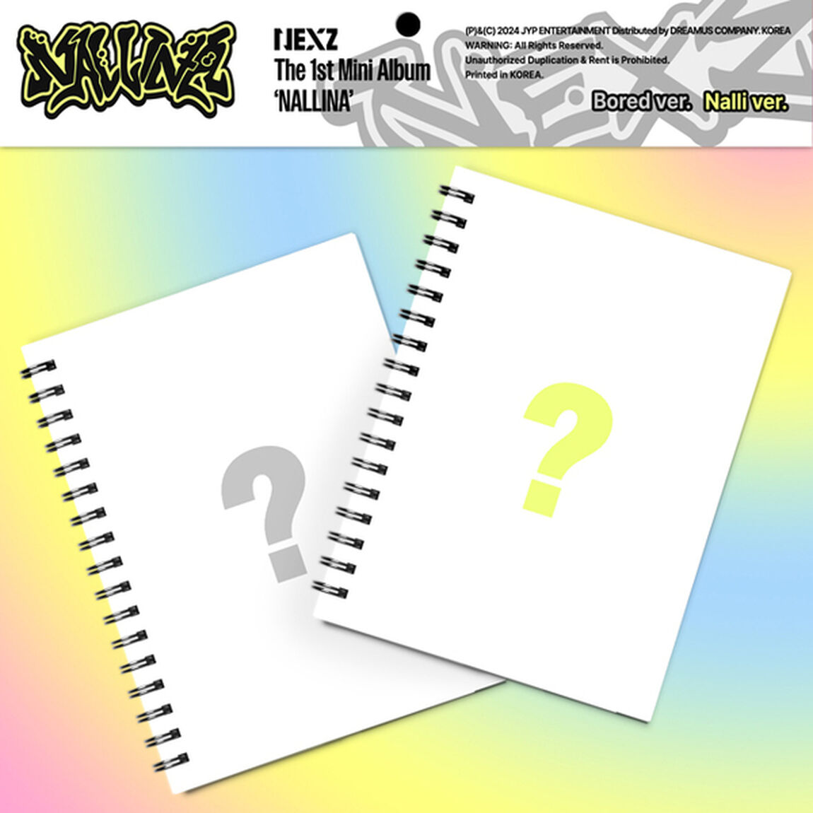 NEXZ／NALLINA (1ST MINI ALBUM)(STD)（輸入盤）（ＣＤ）