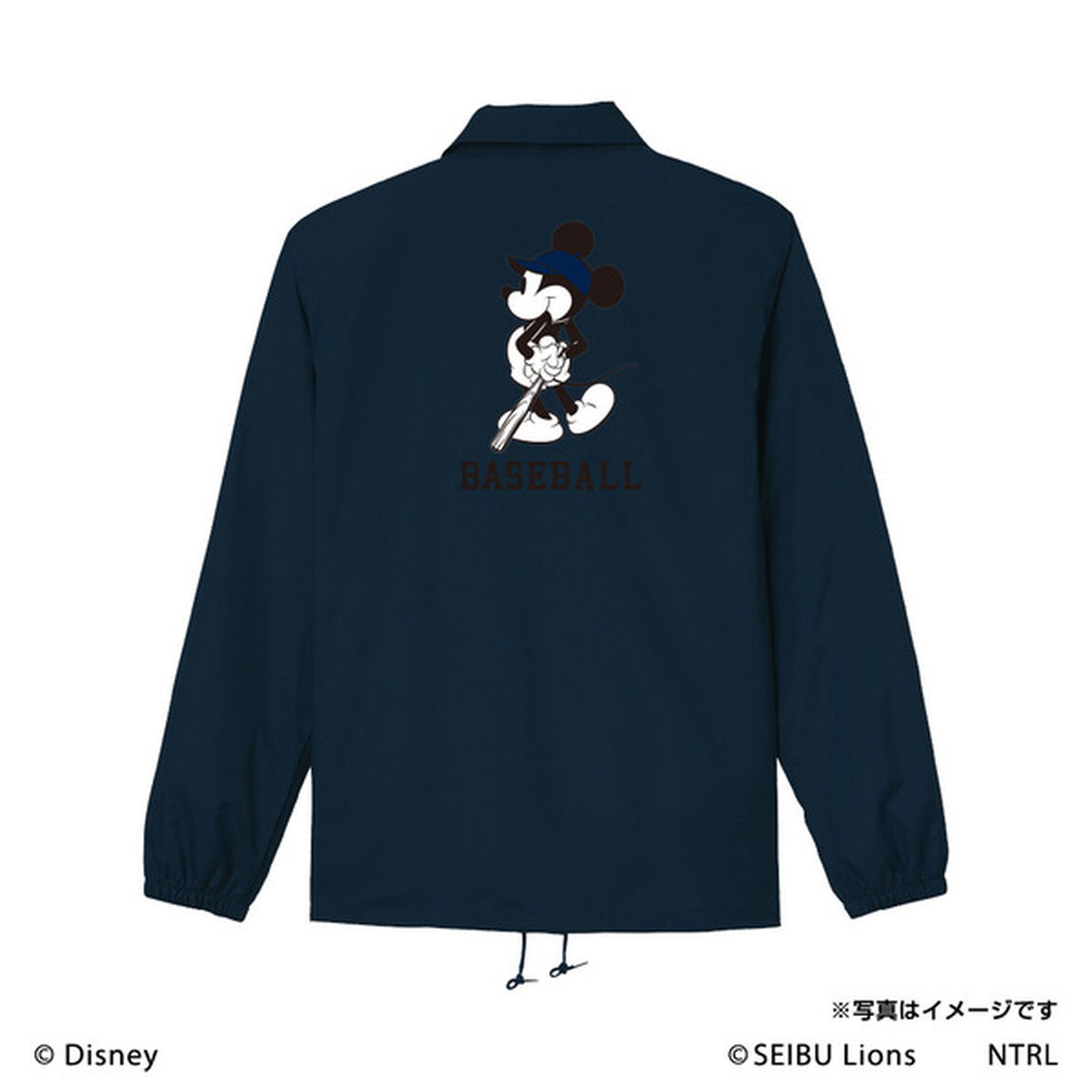 21ミッキーマウス（BASEBALL）/埼玉西武ライオンズ　コーチジャケットXL（その他）