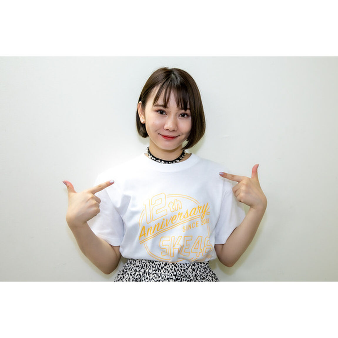 SKE48 12周年記念Tシャツ（White/Lサイズ）（その他）