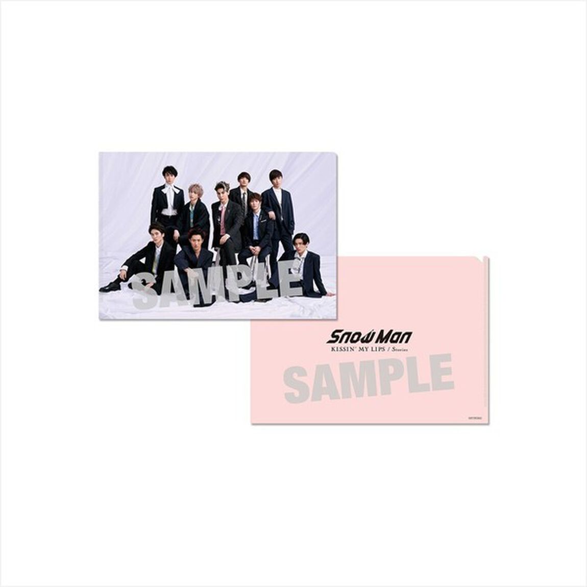 Snow Man／KISSIN&rsquo; MY LIPS/ Stories（初回盤A＋B＋通常盤　3枚セット）（セブンネット限定特典：A5サイズクリアファイル（DEF)）（CDシングル）