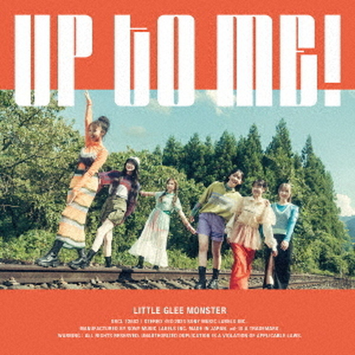 Little Glee Monster／UP TO ME!（通常盤／CD）（セブンネット限定特典：オリジナルアクリルキーホルダー）（CDシングル）