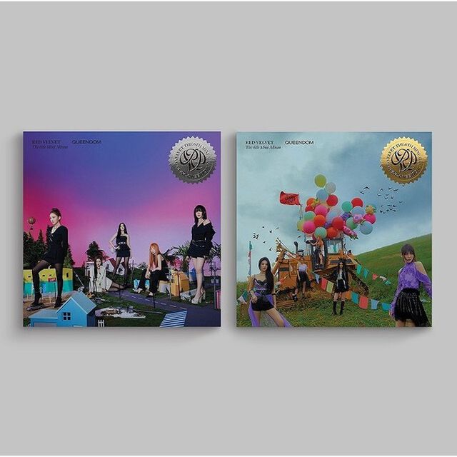 RED VELVET／6TH MINI ALBUM : QUEENDOM (QUEENS ver.)（輸入盤）（外付特典：ポスター(2種中ランダムで1枚)）（ＣＤ）