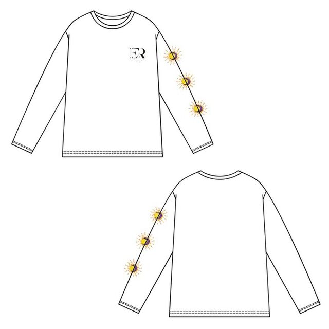 えだりょ　プリントロンT　Mサイズ　オフ（その他）