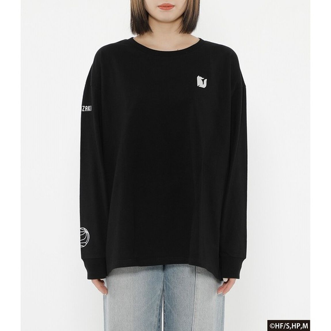 ハイキュー!! スクールロングスリーブT　稲荷崎(WHT) M（その他）