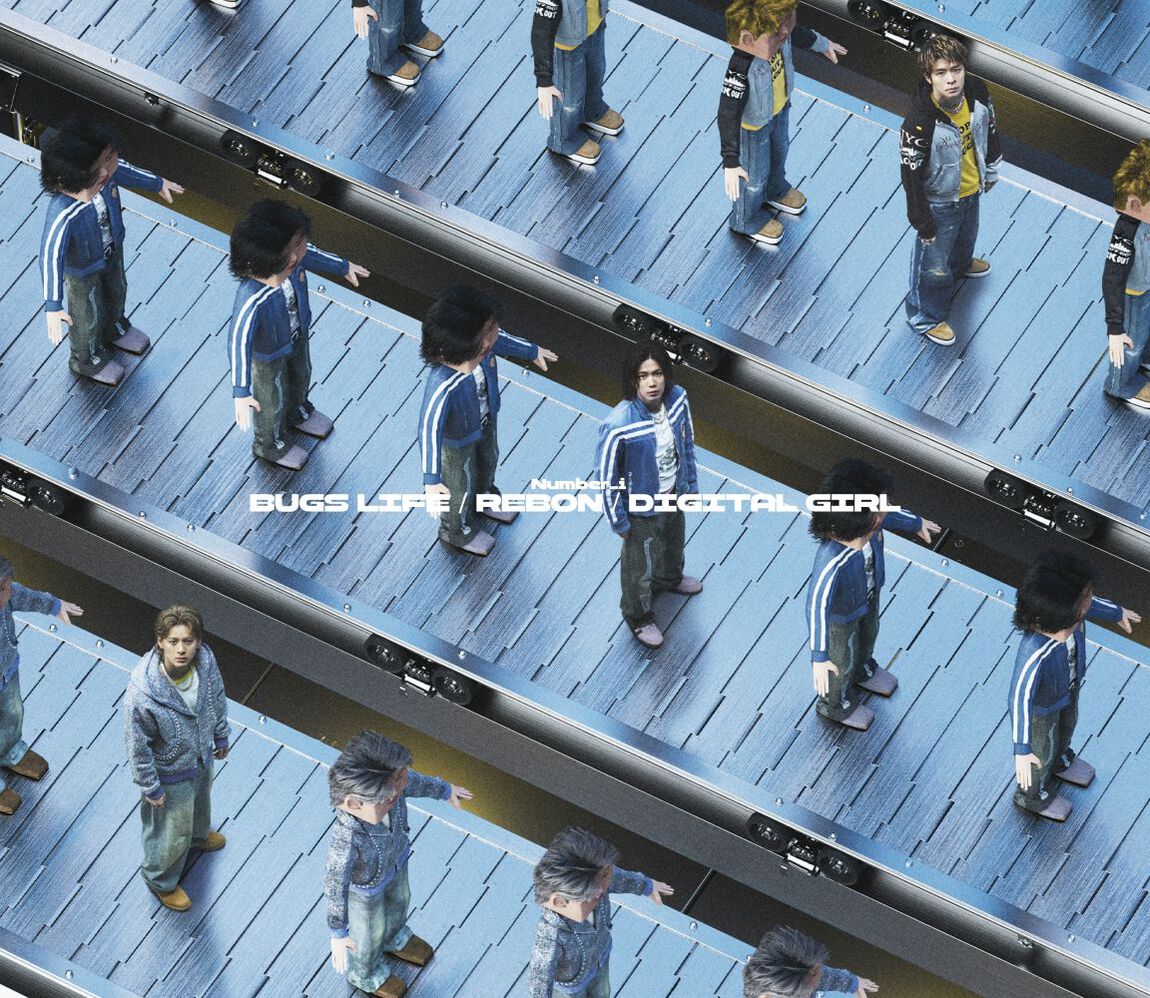 Number_i／BUGS LIFE / REBON / DIGITAL GIRL（初回限定盤B／CD＋Blu-ray）（特典なし）（ＣＤ）