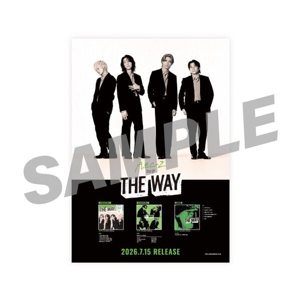 A.B.C-Z／THE WAY（初回限定盤A+B+通常盤 DVD セット）（外付特典