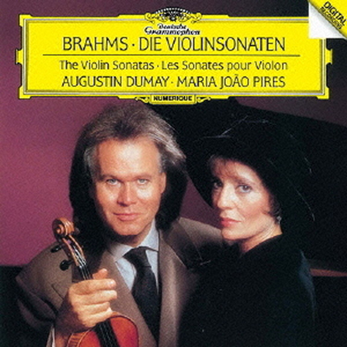 ブラームス：ヴァイオリン・ソナタ［全曲］（ＣＤ）