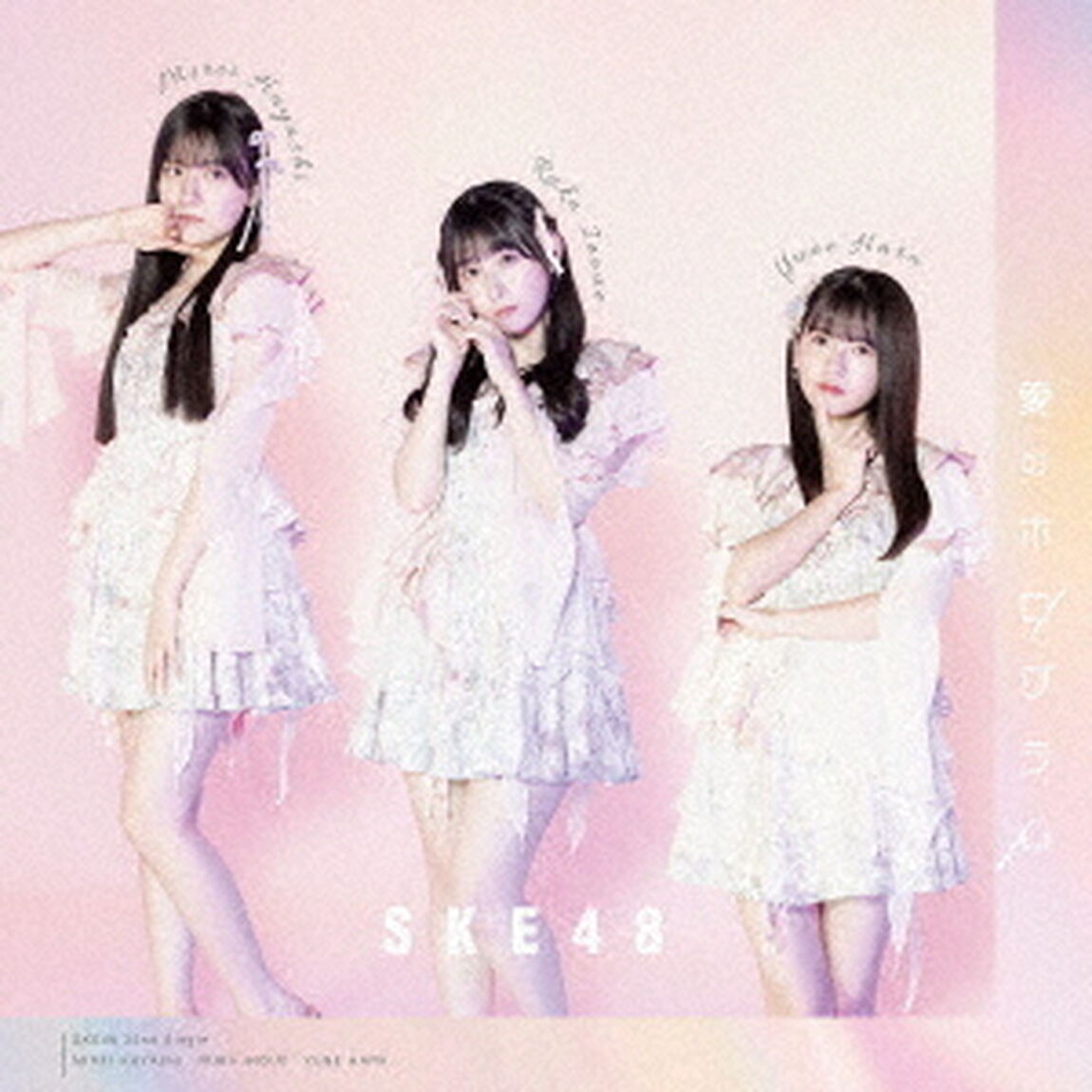 SKE48／愛のホログラム（初回生産限定盤 TYPE-C／CD+DVD）（セブンネット限定特典：オリジナル生写真C）（CDシングル）