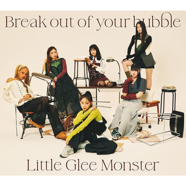 Little Glee Monster／Break out of your bubble（初回生産限定盤／CD+Blu-ray+グッズ）（セブンネット限定特典：オリジナルアンブレラチャーム）（CDシングル）