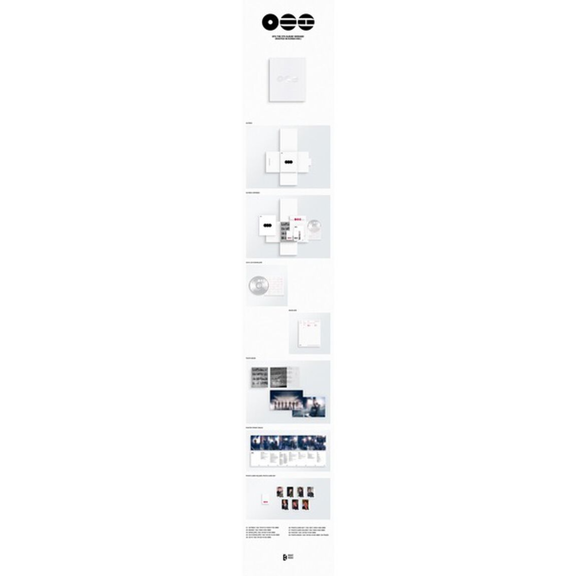 BTS／ARIRANG（Rooted in Korea Ver.+Rooted in Music Ver.+Living Legend Ver. 3枚セット）（輸入盤）（外付特典：フォトカード（全7種中ランダム1種）&times;5）（ＣＤ）