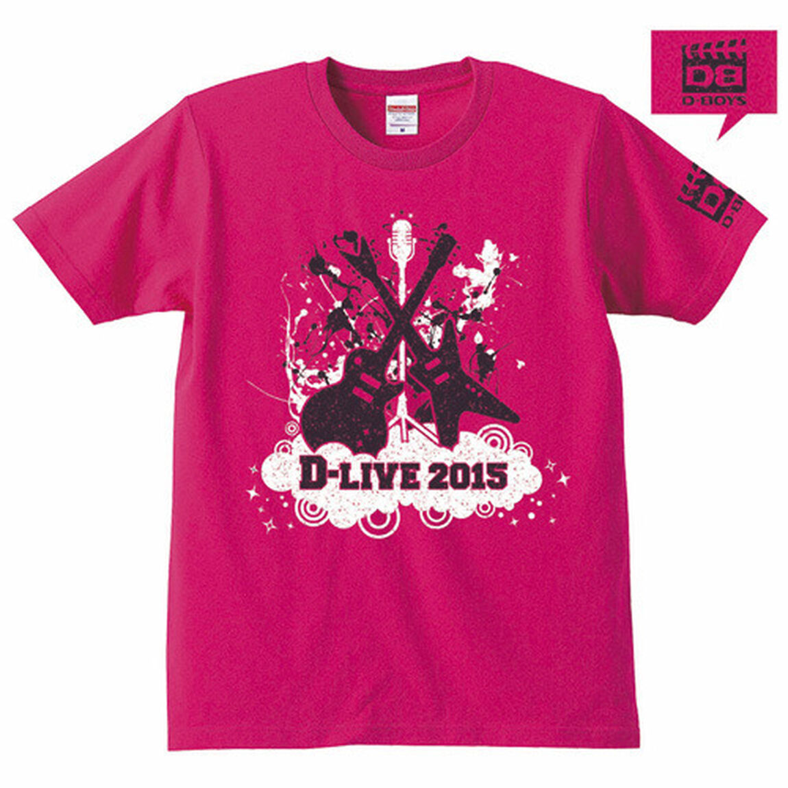D-LIVE 2015 Tシャツ／トロピカルピンク／M（その他）