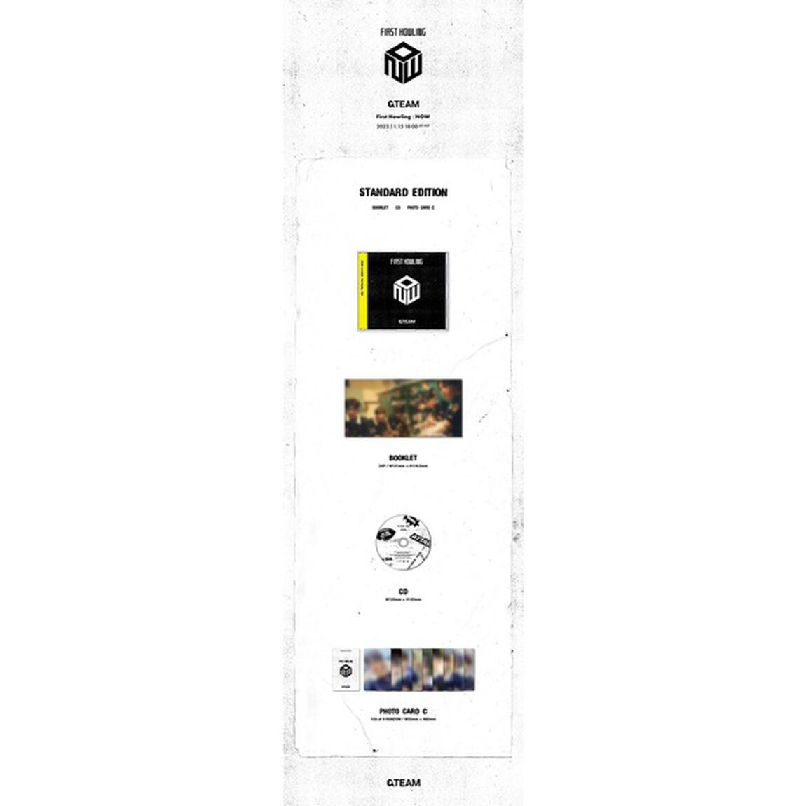 &TEAM／First Howling : NOW（通常盤）（セブンネット限定特典：アクリルペットボトルキャップ（全9種のうちランダム1種））（ＣＤ）