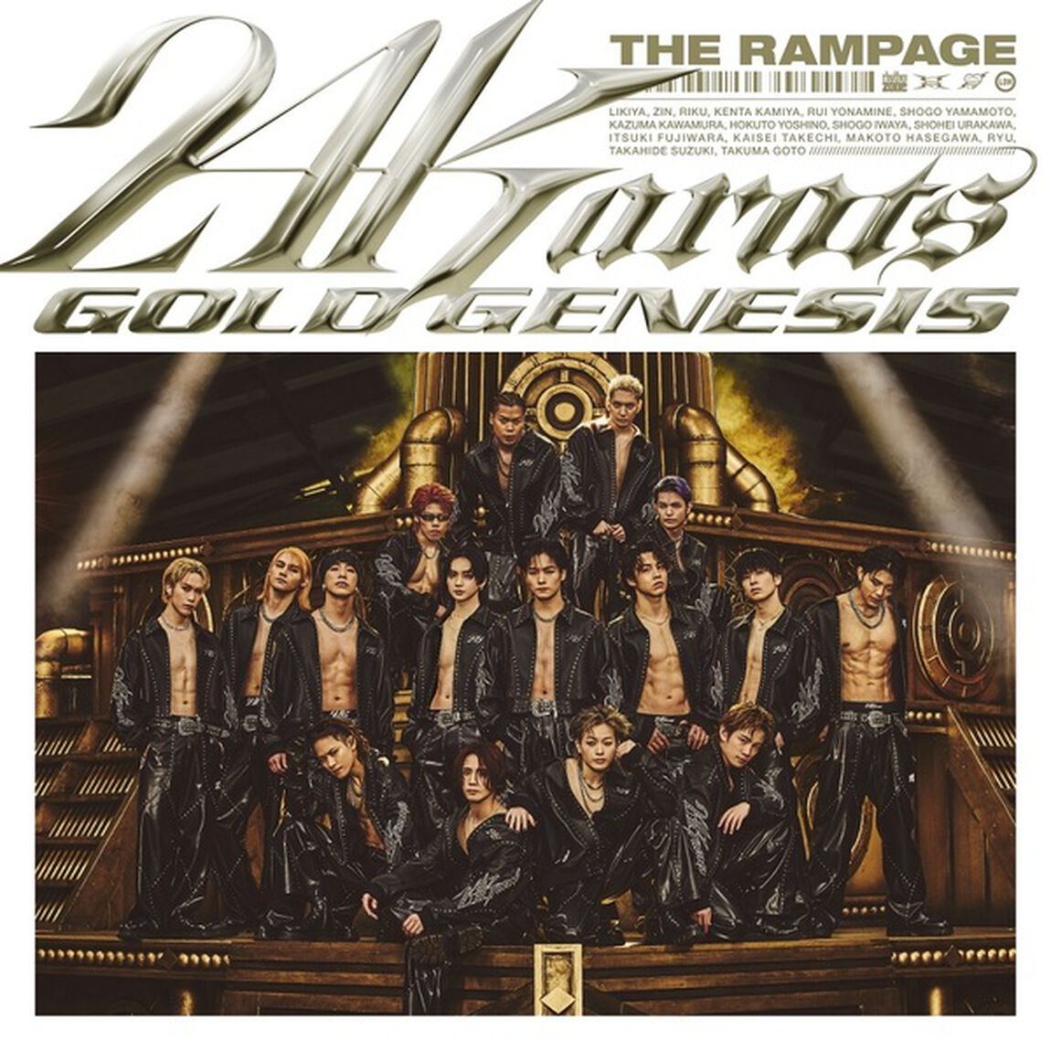 THE RAMPAGE from EXILE TRIBE／24karats GOLD GENESIS（LIVE盤／CD+Blu-ray）（ＣＤ）