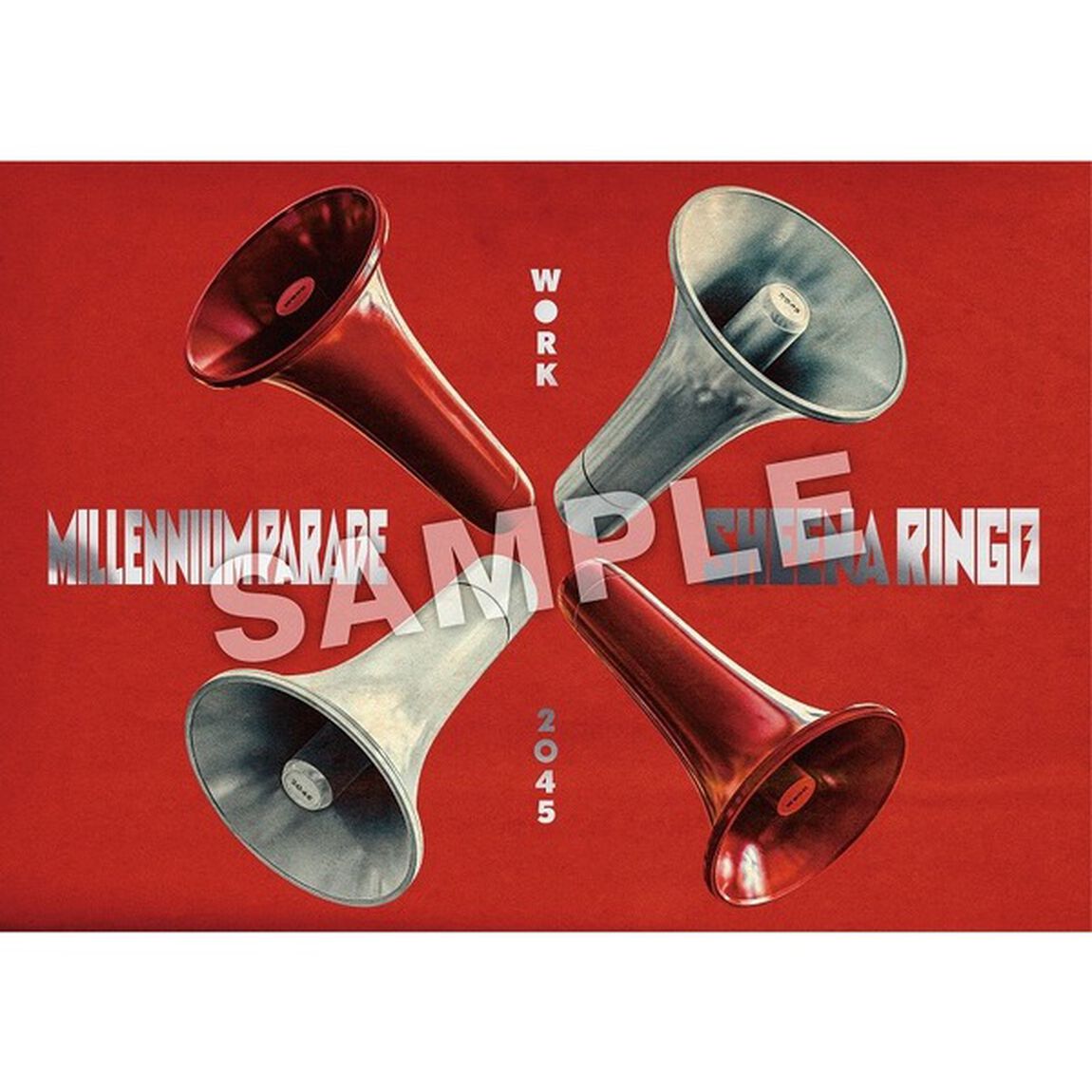 millennium parade &times; 椎名林檎／Ｗ●ＲＫ / ２〇４５（初回生産限定盤／CD+Blu-ray）（セブンネット限定特典：Poster (B2) Type B(箔仕様)）（CDシングル）