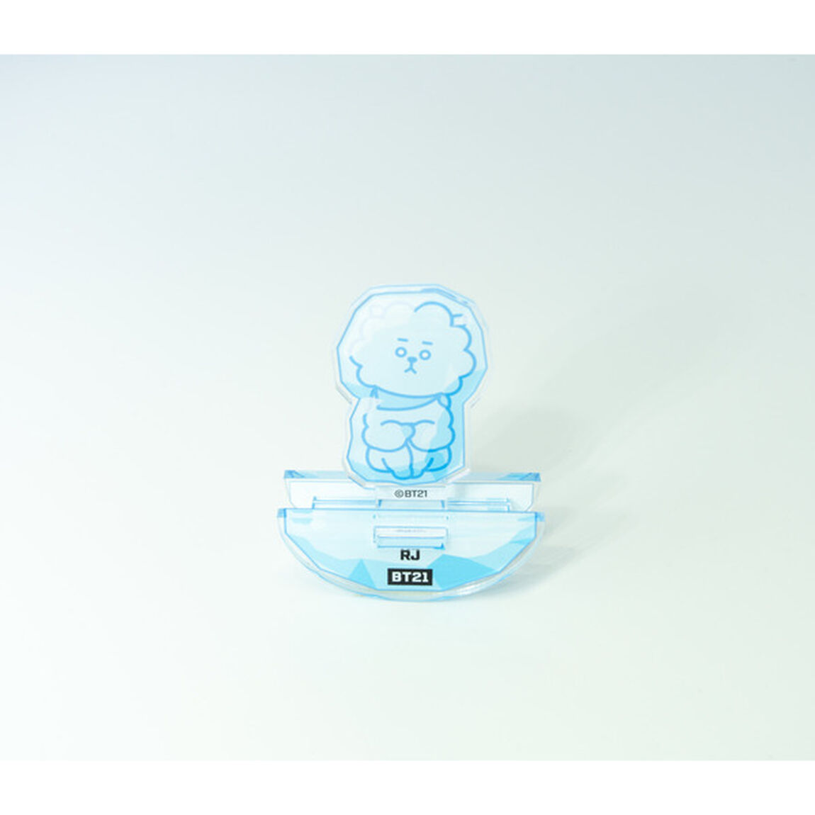 BT21 アクリル　ロリポリ　Acrylic roly poly toy stand　RJ（その他）