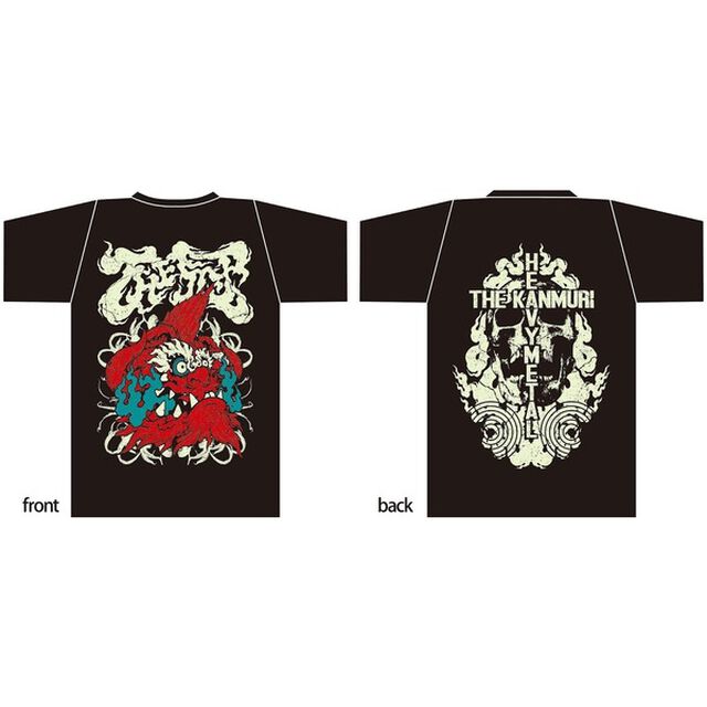 THE冠 獅子Tシャツ レッド&ブルー XLサイズ（その他）