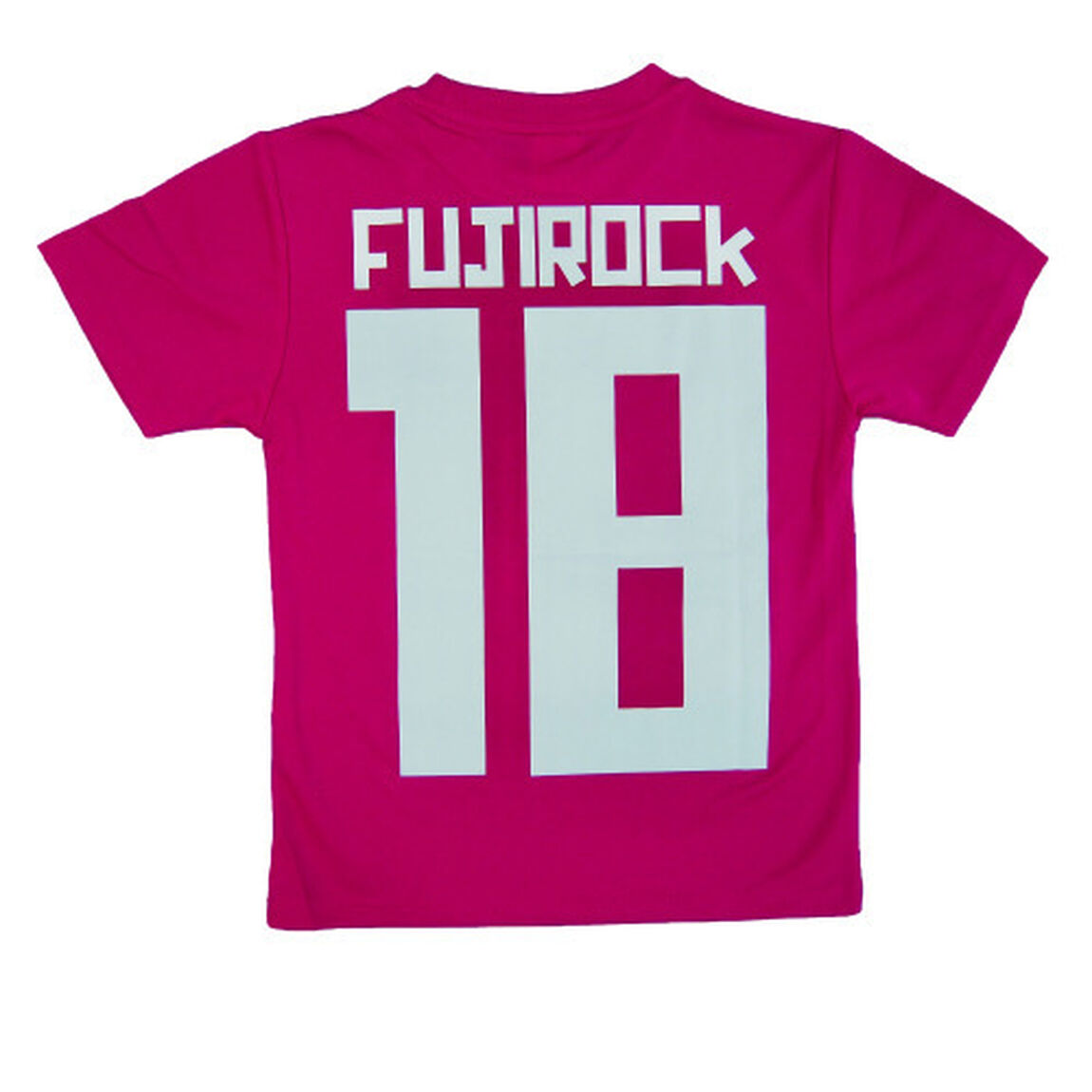 【FUJI ROCK&rsquo;18】フジロック'18&times;GAN-BAN　サッカーTシャツ　Mサイズ　PINK（その他）