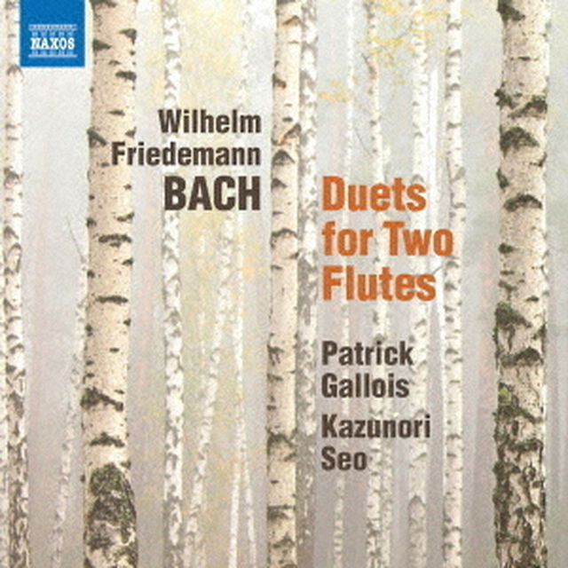 W．F．バッハ：2本のフルートのための二重奏曲集（ＣＤ）