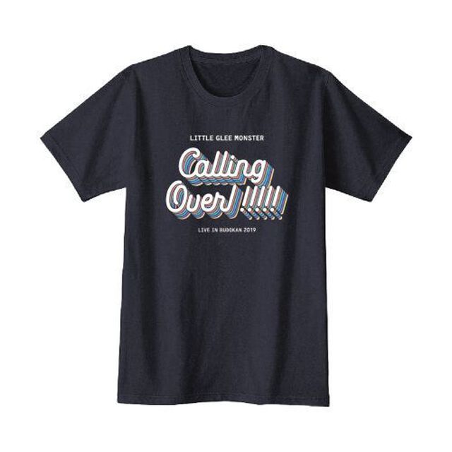 Little Glee Monster／Calling Over Tシャツ〜半袖編〜／ツアーＴ／ネイビー／M（その他）
