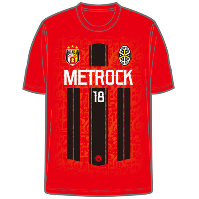 【METROCK2018】ユニフォームドライTシャツ レッド Sサイズ（その他）
