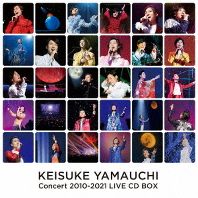 山内惠介コンサート　2010－2021　LIVE　CD　BOX（ＣＤ）
