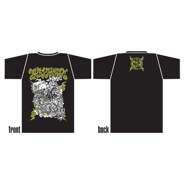 THE冠 「鉄兜と龍のTシャツ」グリーン Mサイズ（その他）
