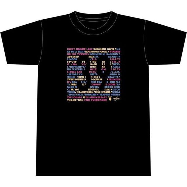 【T-SQUARE】THANK YOU Ｔシャツ ブラック Mサイズ（その他）