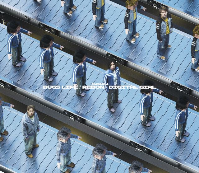Number_i／BUGS LIFE / REBON / DIGITAL GIRL（初回限定盤B／CD＋Blu-ray）（セブンネット限定特典：ラバーバンド）（ＣＤ）
