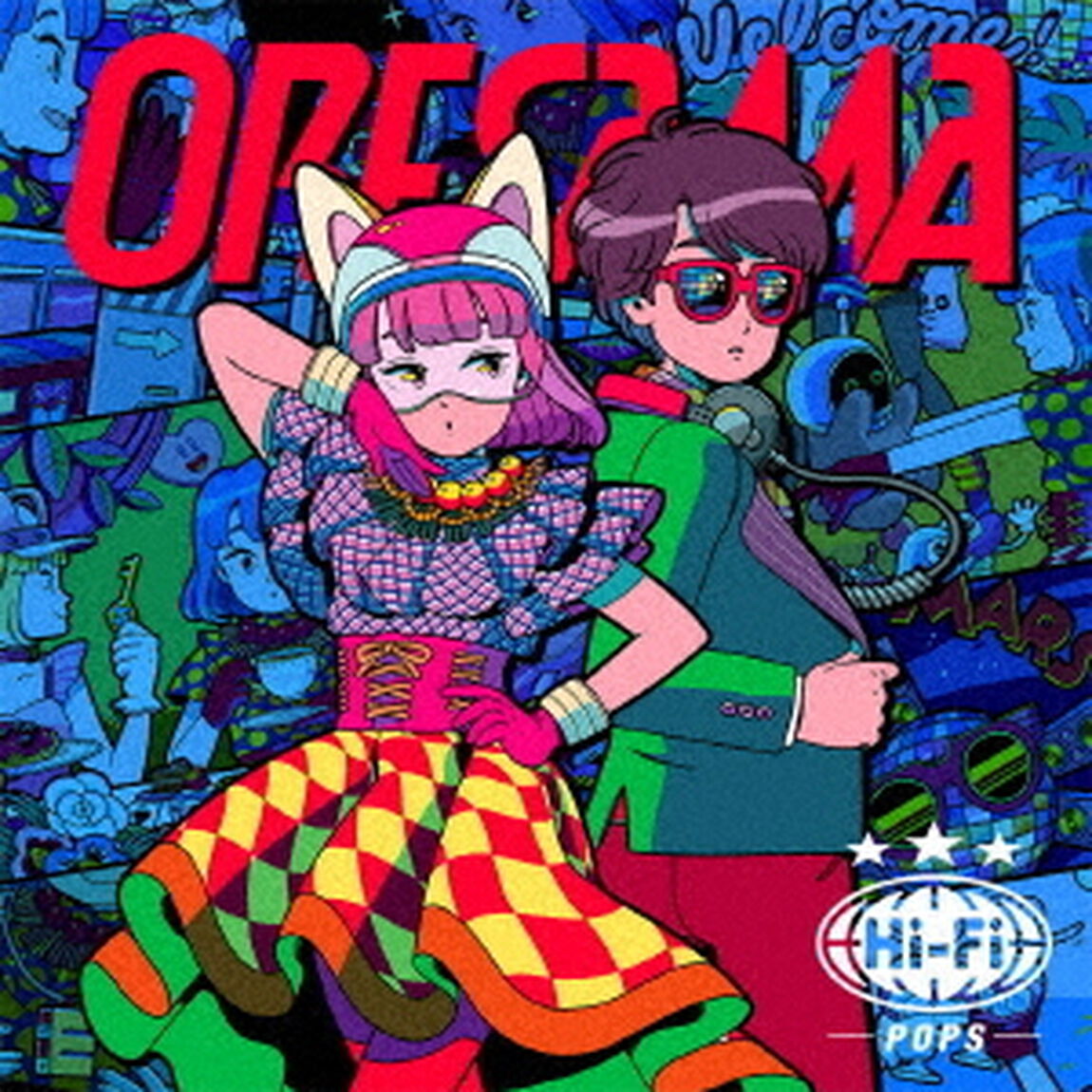 ORESAMA／Hi－Fi POPS（通常盤）＜メーカー特典：ジャケットサイズステッカー＞（ＣＤ）