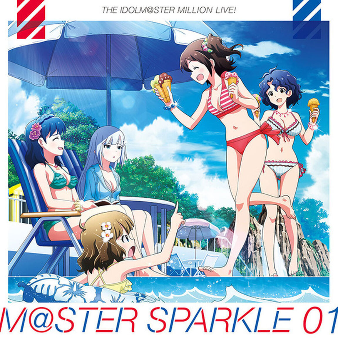 THE　IDOLM＠STER　MILLION　LIVE！　M＠STER　SPARKLE　01＜セブンネット限定：ポストカード＞（ＣＤ）