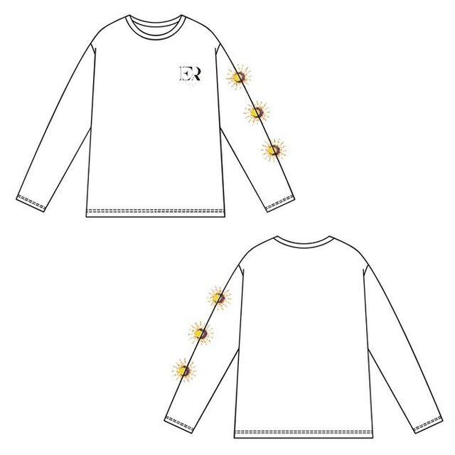 【2次受付分】えだりょ　プリントロンT　XLサイズ　オフ（その他）