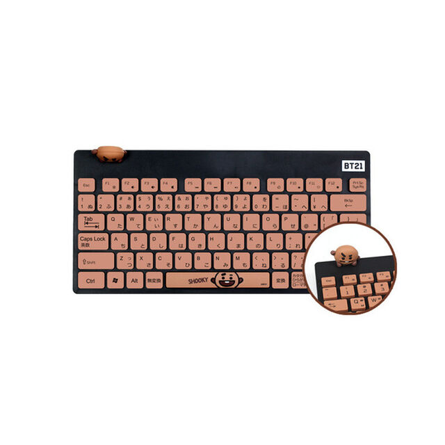 BT21 無線キーボード  SHOOKY（その他）