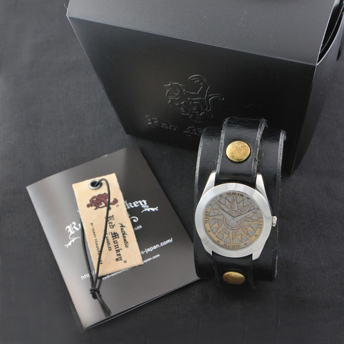 今井麻美 &times; Red Monkey Designs Collaboration Wristwatch MEN&rsquo;S（Lサイズ） / BLACK（2次入荷予約分）（その他）