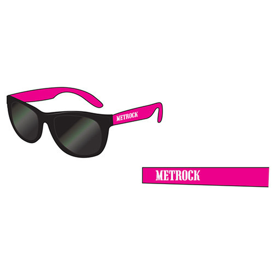 【METROCK2018】ミラーサングラス ピンク（その他）