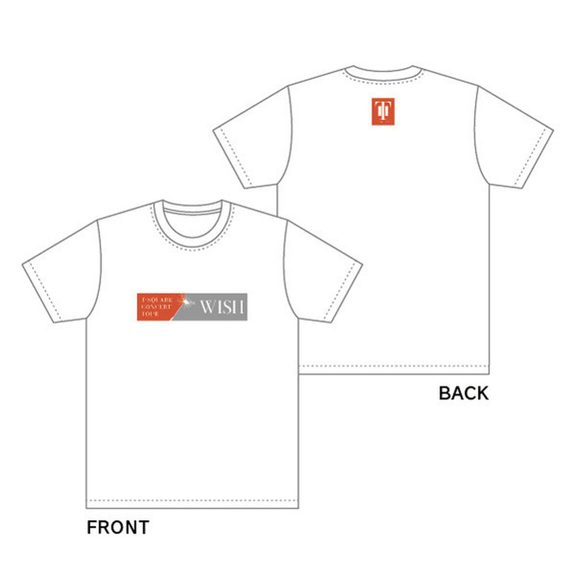 【T-SQUARE】 CONCERT TOUR 2022「WISH」 Tシャツ ホワイト ‐XXLサイズ（その他）
