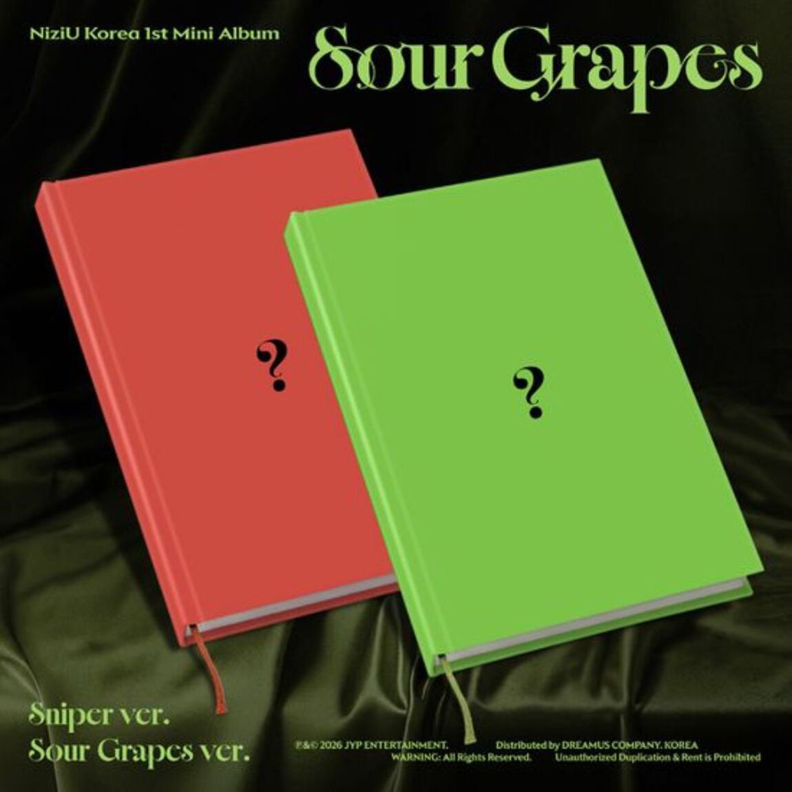NiziU／1ST MINI ALBUM : SOUR GRAPES (SNIPER VER. SOUR GRAPES VER.)（CD）（輸入盤）（ＣＤ）