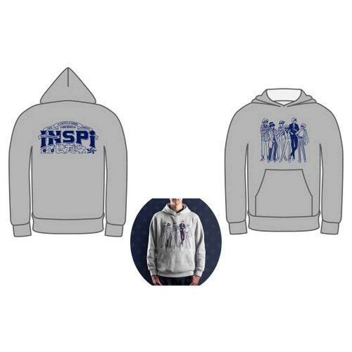 INSPi／「17（いな）せだネ☆」／17せなINSPiパーカー／S（その他）