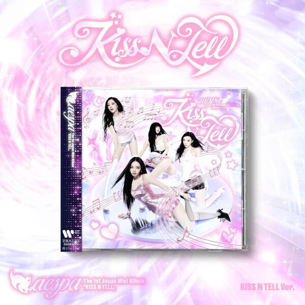 aespa／KISS N TELL（KISS N TELL Ver.／CD）（セブンネット限定特典