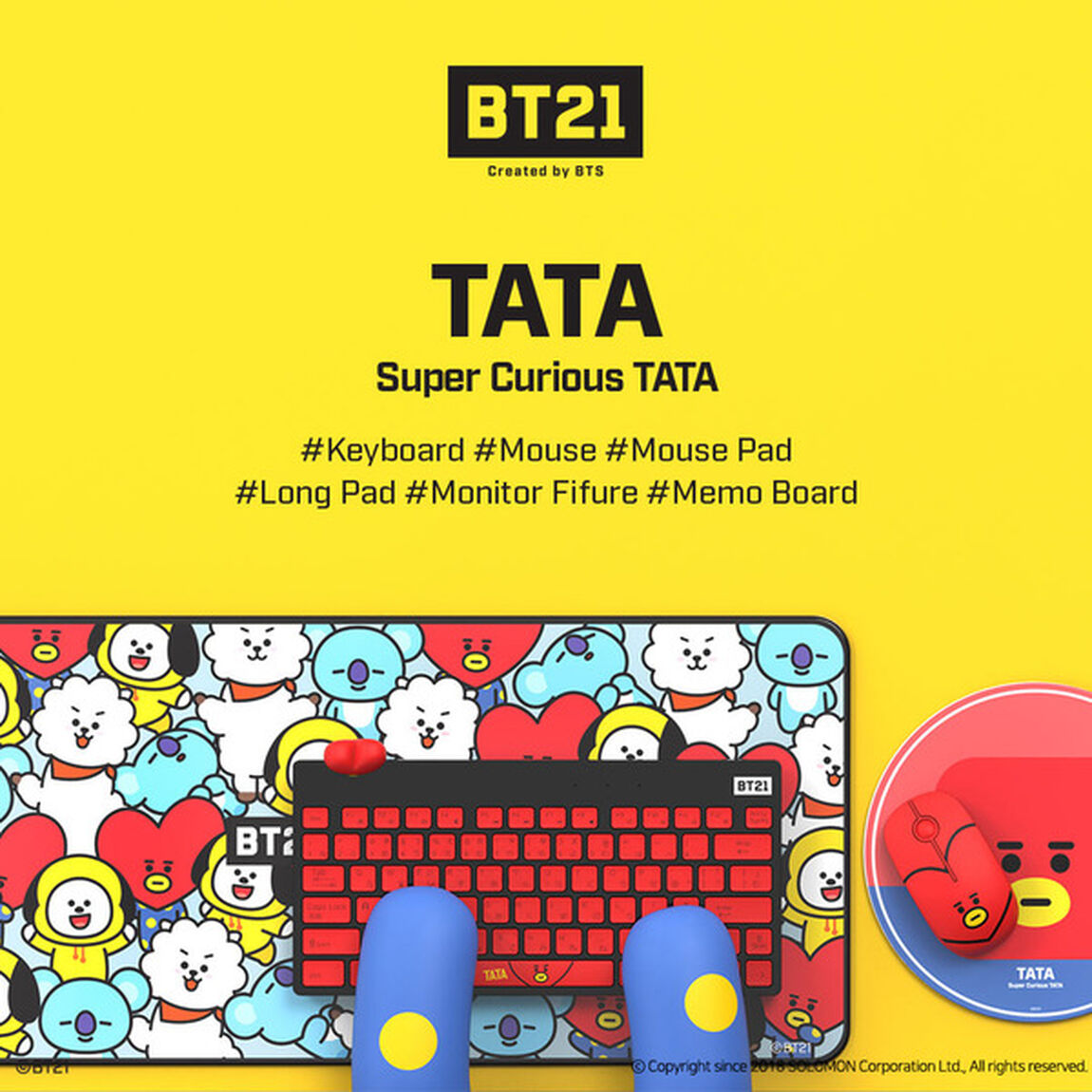 BT21 無線キーボード TATA（その他）