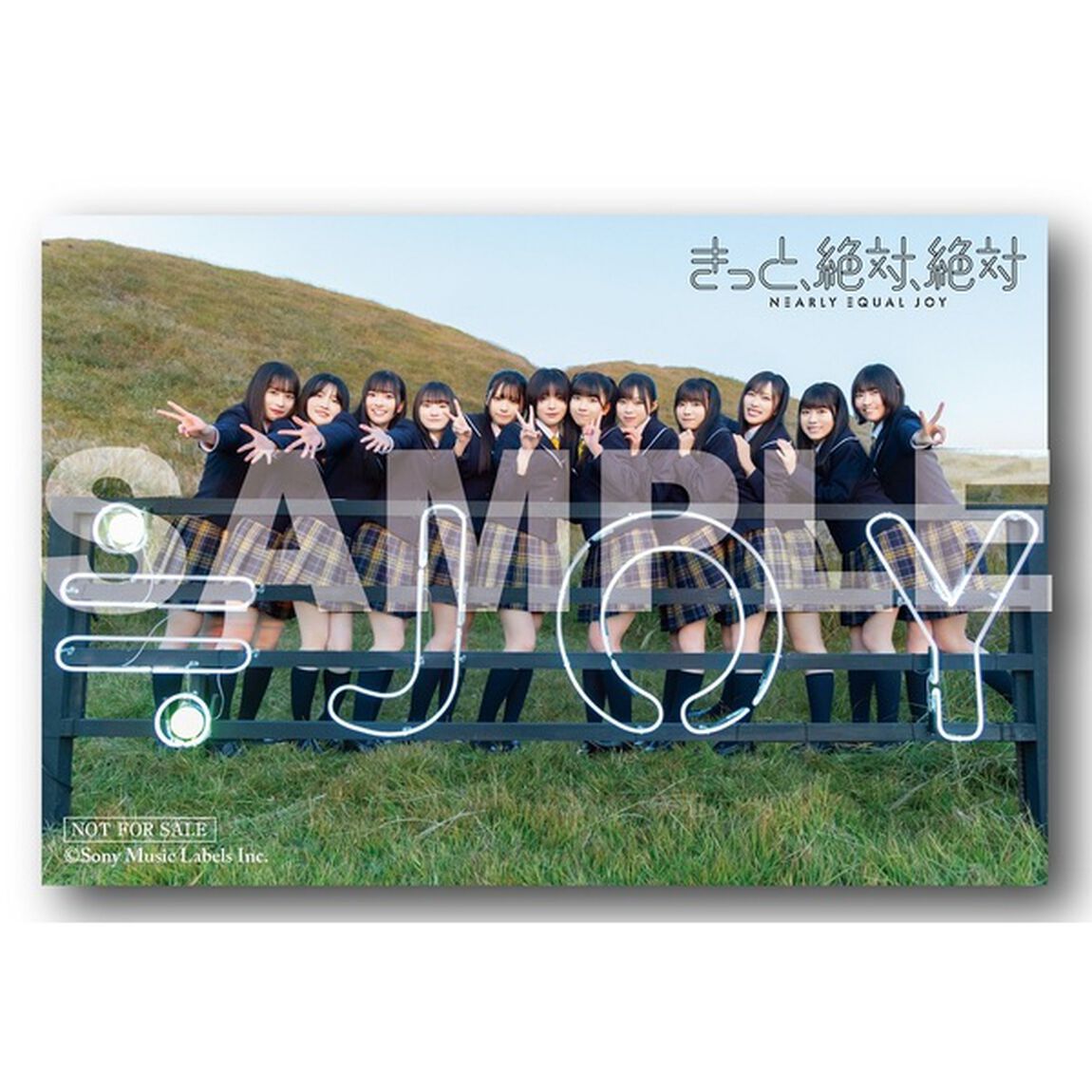 ≒JOY／きっと、絶対、絶対（期間限定盤Type C／CD）（セブンネット限定特典：オリジナルステッカー（セブンネットショッピング Ver.））（ＣＤ）