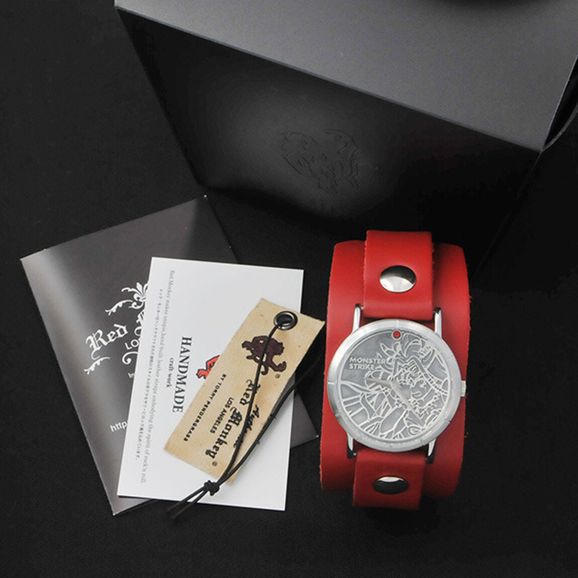 モンスターストライク &times; Red Monkey Designs Collaboration Wristwatch イザナミ Model Ladies'／CHERRY（その他）