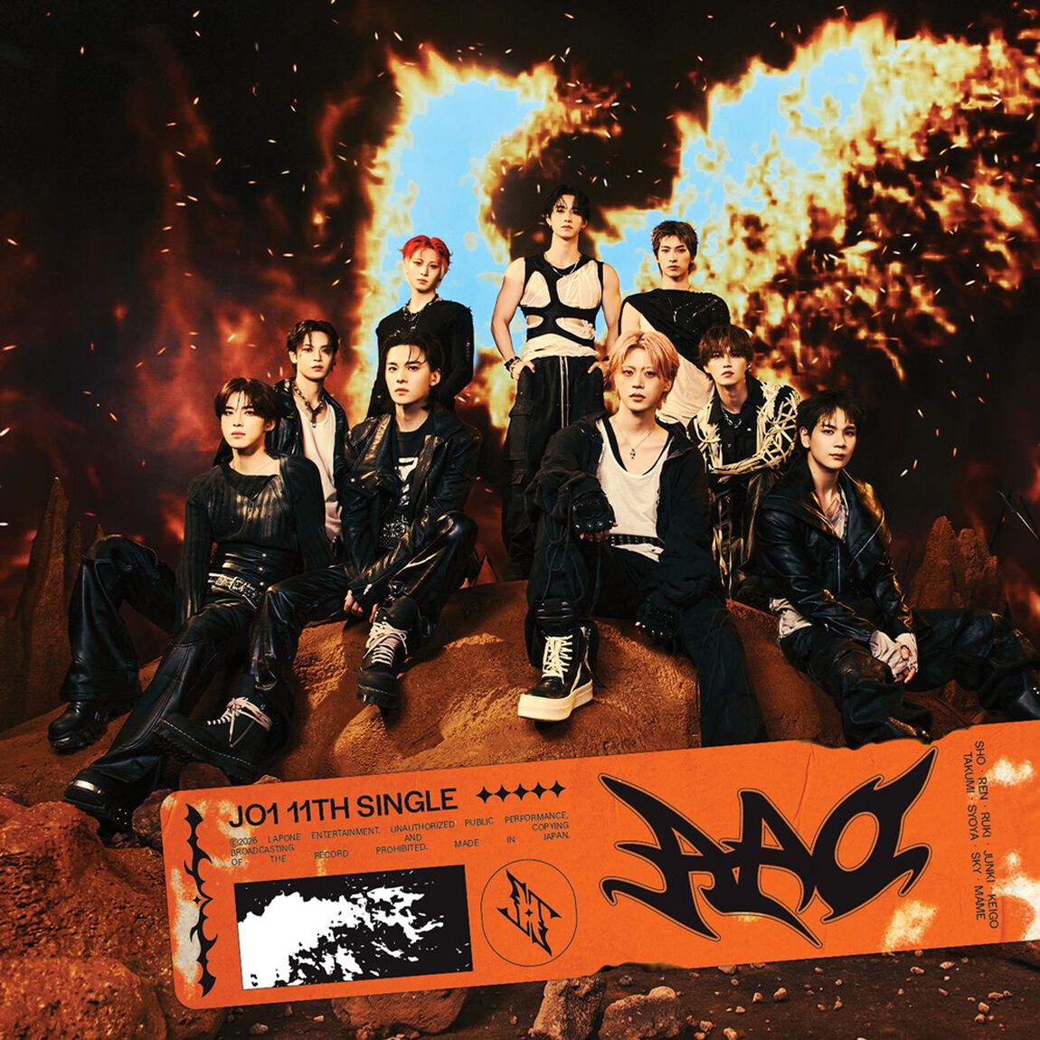 JO1／AAO（通常盤／CD）（早期予約特典：JO1 11TH SINGLE &rdquo;AAO&rdquo; SHOWCASE TOURご招待エントリーコード付き）（ＣＤ）