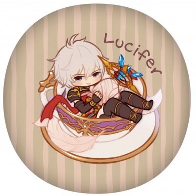 グランブルーファンタジー　描き下ろしクッション　ルシフェル（その他）