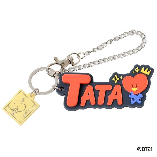 ラバーバッグチャーム　ＴＡＴＡ　ＢＴ２１（その他）