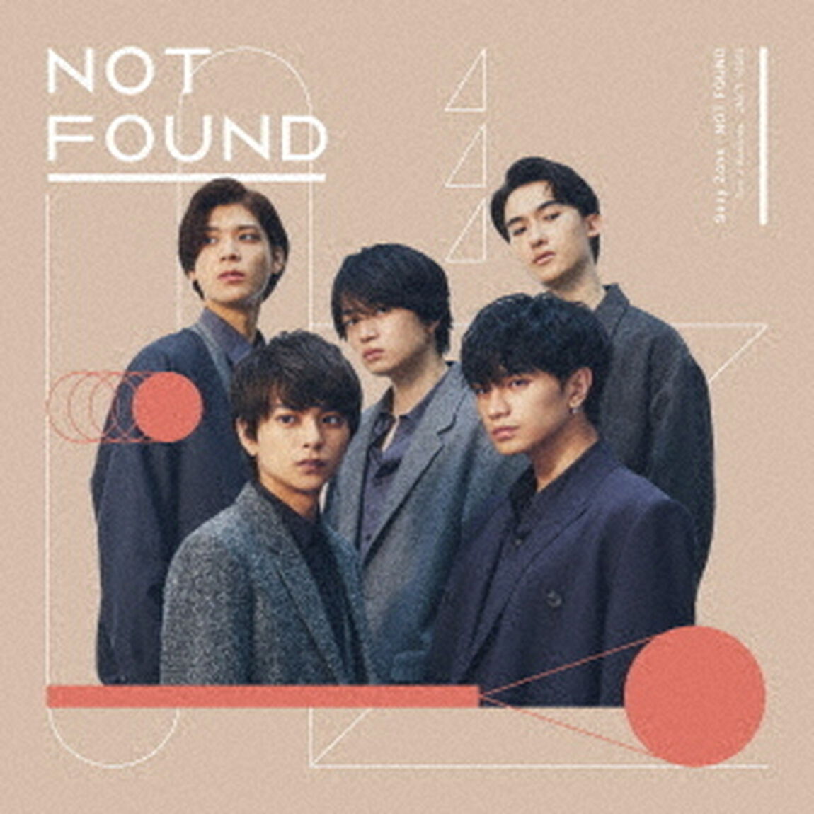 Sexy Zone／NOT FOUND(通常盤／CD)（ＣＤ）