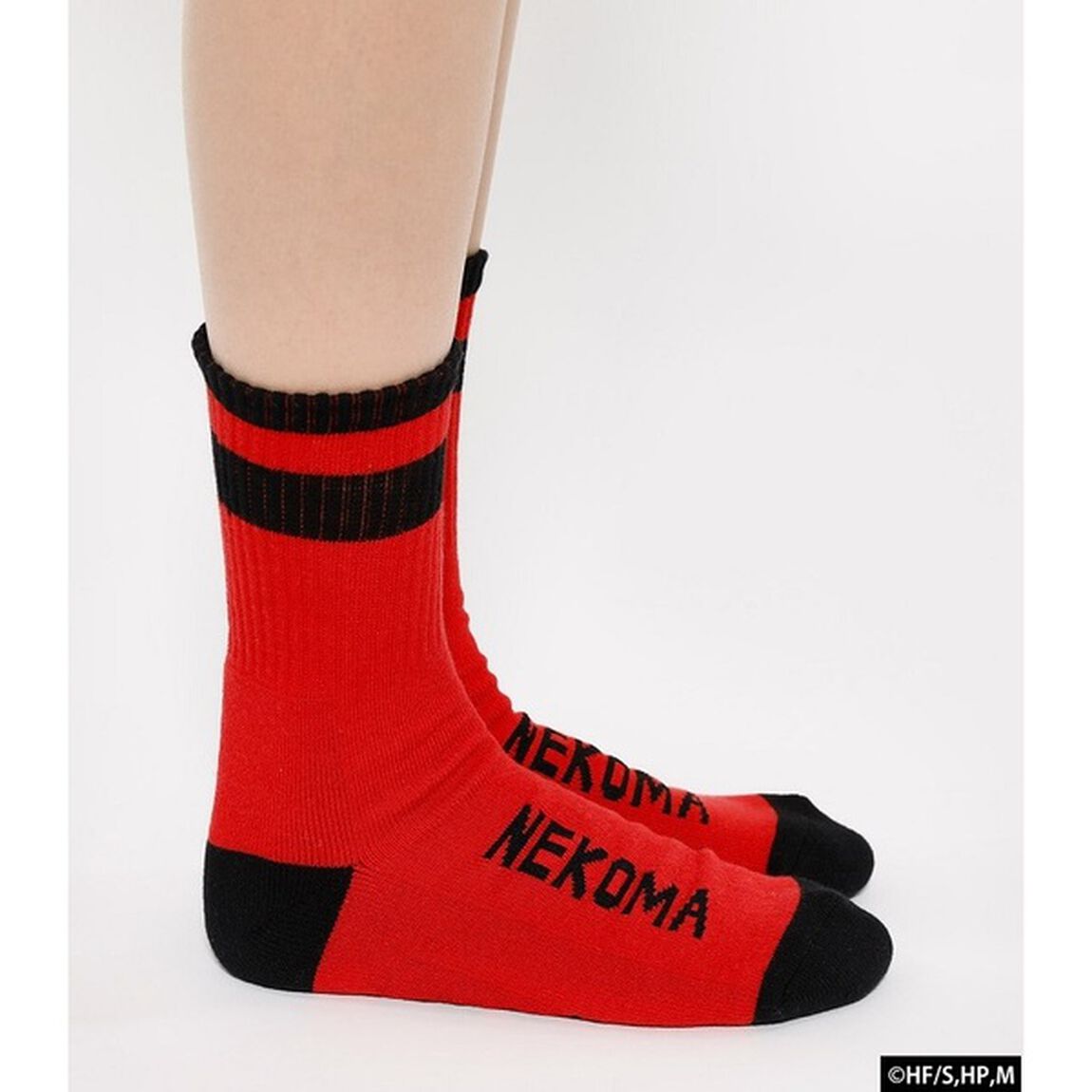 ハイキュー！！HQ!! Socks 柄RED FREE23~25（その他）
