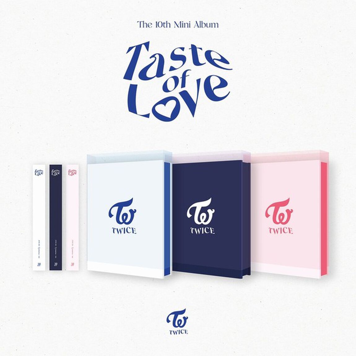 TWICE／10TH MINI ALBUM : TASTE OF LOVE（輸入盤）（外付特典：ポスター、フォトカードセット）（ＣＤ）